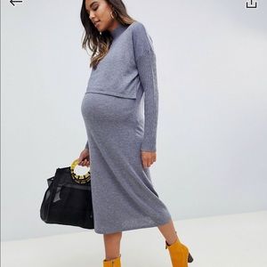 ASOS nursing/ maternity dress